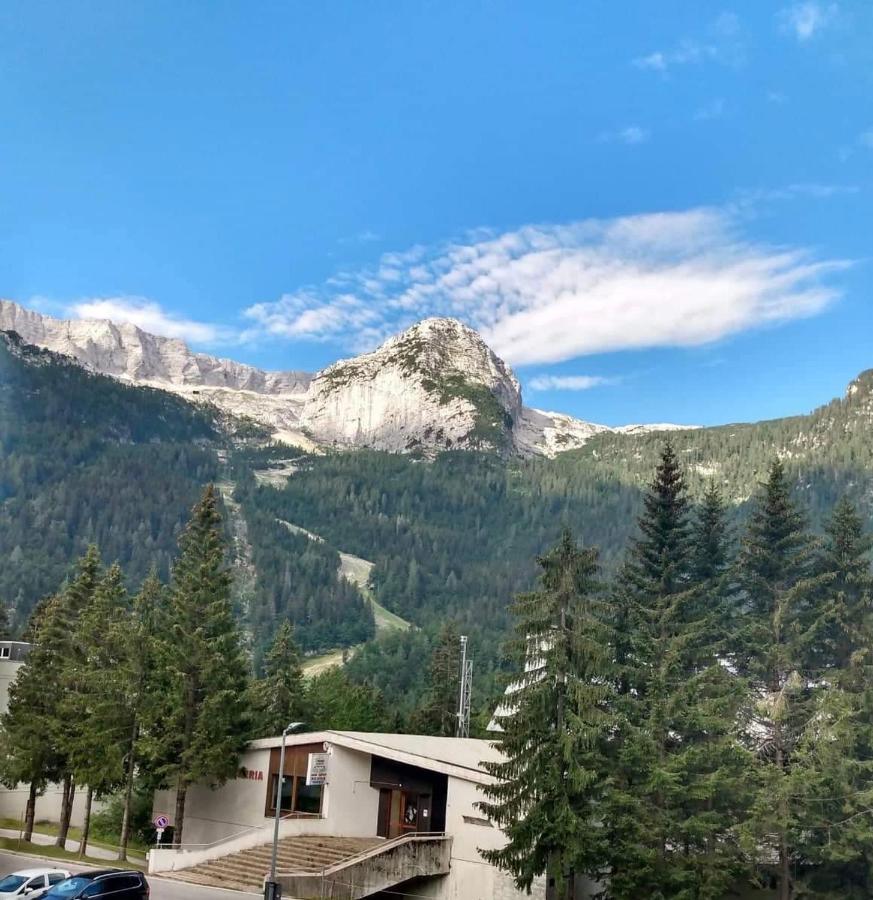 Wood Apartment In Canin Ski Resort Sella Nevea Esterno foto